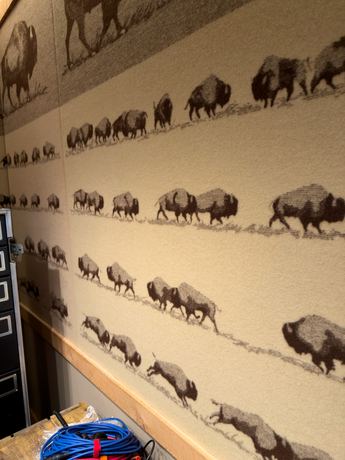 Lodge Buffalo Blanket Cabinet